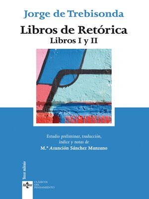 cover image of Libros de retórica
